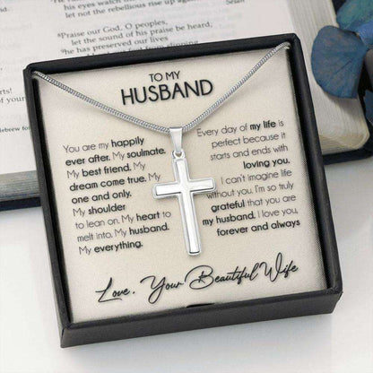 Husband Necklace, To My Husband Necklace Gifts, Anniversary Gift For Husband From Wife, Wedding Gift Gifts For Husband Rakva