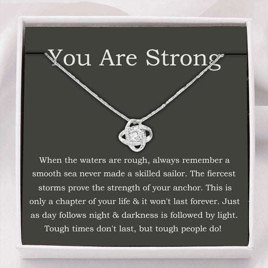 Inspirational Necklace Gift, Illness Get Well, Break Up Gift, Encouragement Gift Rakva