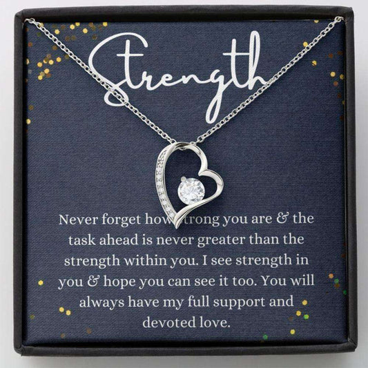 Inspirational Strength Necklace Gift, Survivor, Recovery Necklace, Healing, Inspirational Necklace, Strength Gift Rakva