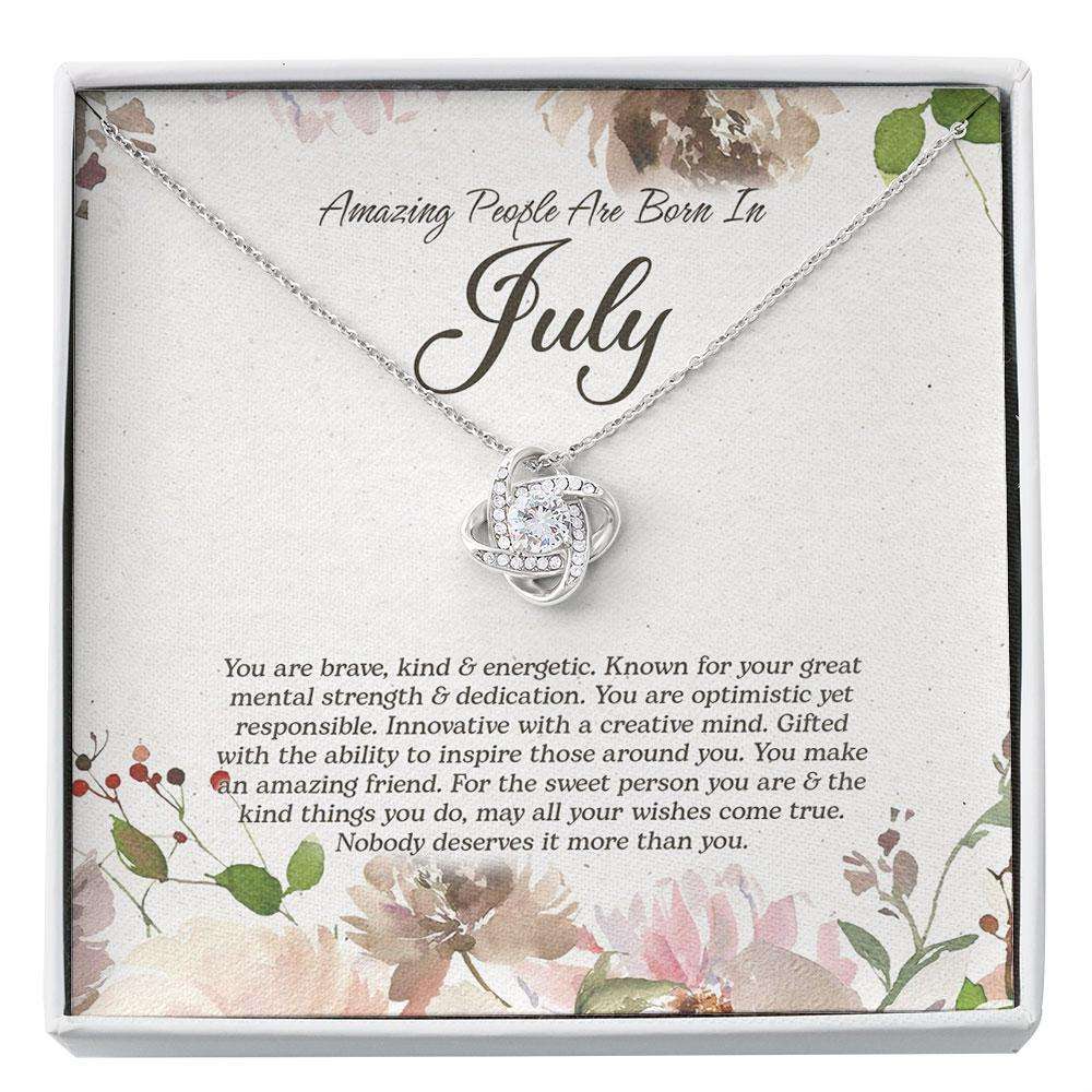 July Zodiac Necklace Gift, Born In July Gift, July Birthday Necklace Gifts, July Horoscope Necklace, Gifts For July Borns Custom Necklace Rakva