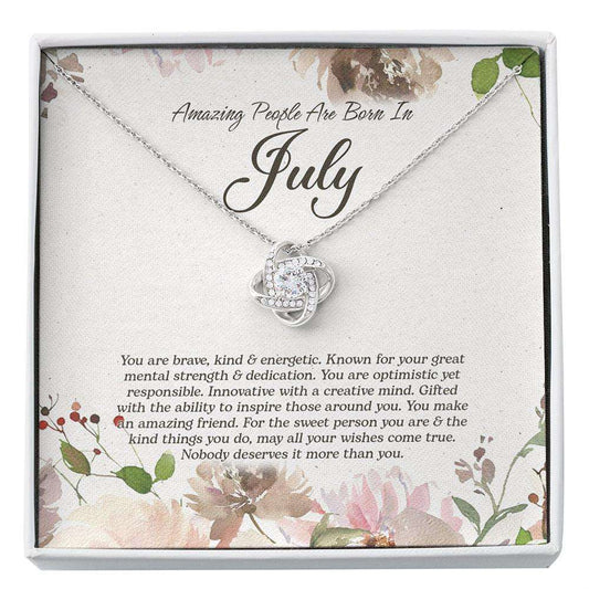 July Zodiac Necklace Gift, Born In July Gift, July Birthday Necklace Gifts, July Horoscope Necklace, Gifts For July Borns Custom Necklace Rakva