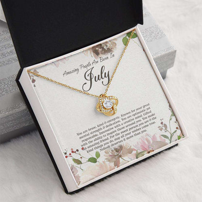 July Zodiac Necklace Gift, Born In July Gift, July Birthday Necklace Gifts, July Horoscope Necklace, Gifts For July Borns Custom Necklace Rakva
