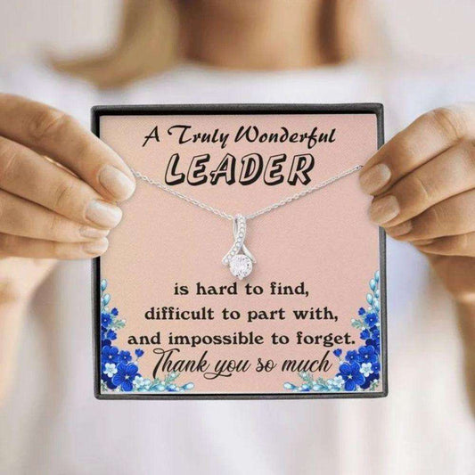 Lady Boss Necklace, Truly Leader Gift, Leadership Team, Leadership Gift For Boss, Leadership Gift, Beauty Necklace Gift For Her Rakva