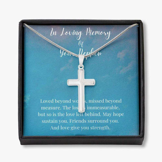 Loss Of A Nephew Necklace, In Loving Memory Of Your Nephew Necklace, Memorial Gifts Rakva