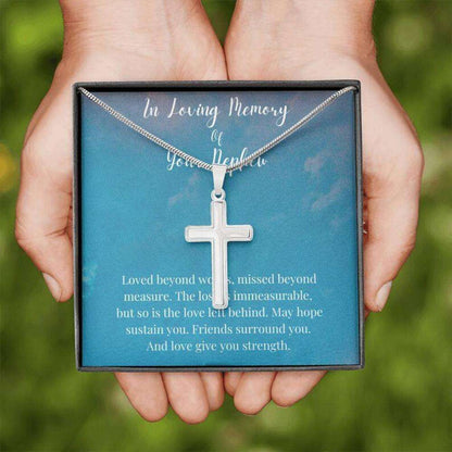 Loss Of A Nephew Necklace, In Loving Memory Of Your Nephew Necklace, Memorial Gifts Rakva