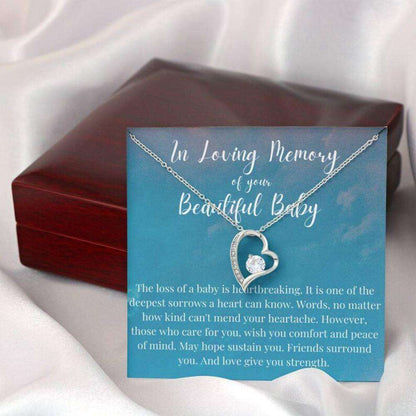 Loss Of Baby Necklace Gift, Infant Loss Gifts, Miscarriage Necklace, Pregnancy Loss Sorry Necklace Rakva