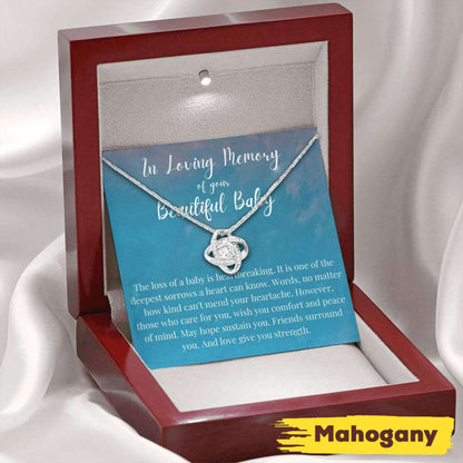 Loss Of Baby Necklace Gift, Infant Loss Gifts, Miscarriage Necklace, Pregnancy Loss Sorry Rakva