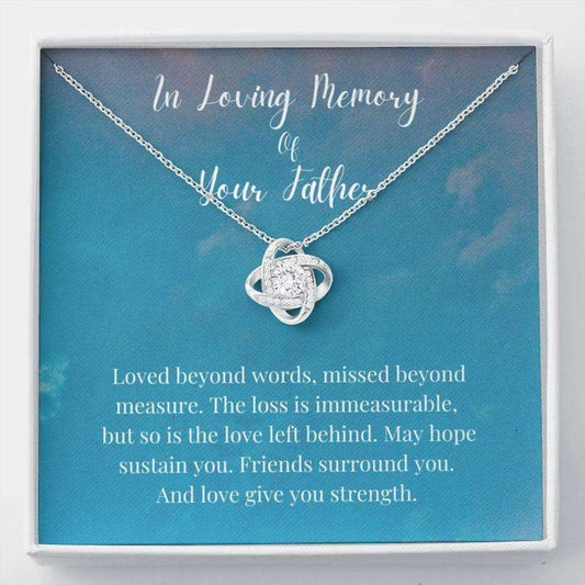 Loss Of Father Necklace Gift, Grief Gift, Sympathy Gift, Father Remembrance Gift Rakva