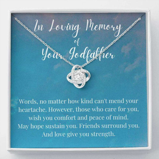 Loss Of Godfather Necklace Gift, Grief Gift, Sympathy Gift, Remembrance Gift, Memorial Gift Rakva
