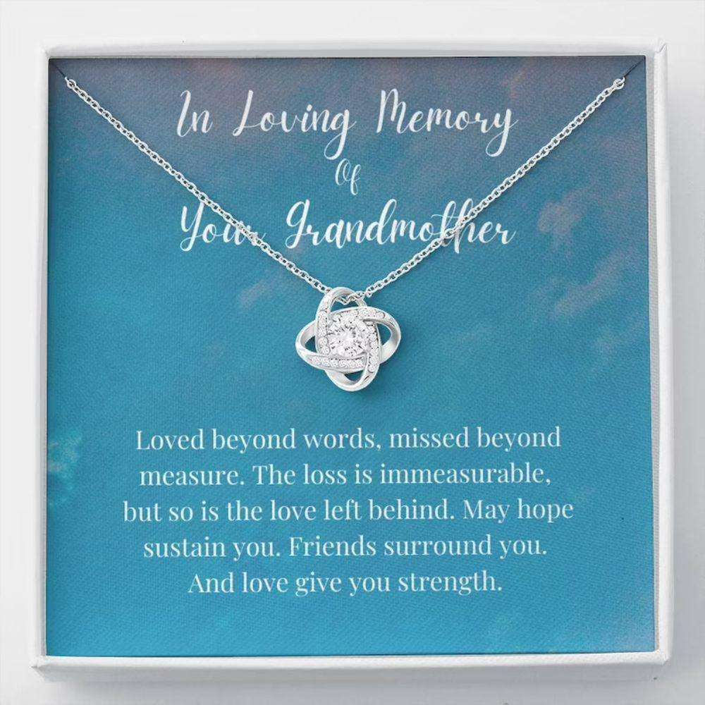 Loss Of Grandmother Necklace Gift, Memorial Gift Condolence Gift, Grief Gift, Remembrance Gift Rakva