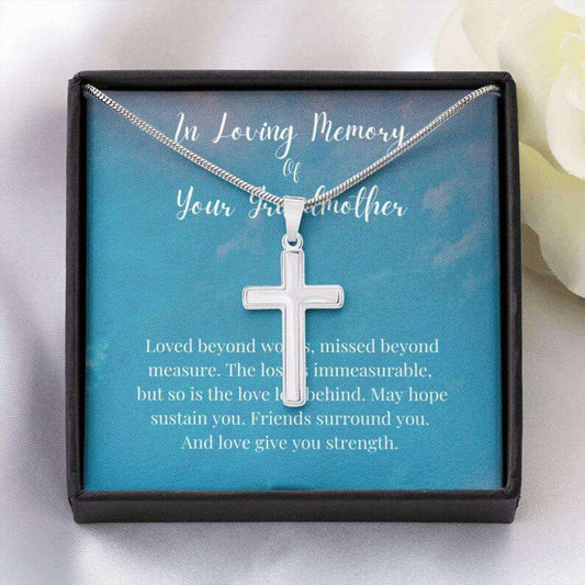 Loss Of Grandmother Necklace, Grandmother Memorial Gift, Condolence Gift, Grief Gift Necklace Rakva
