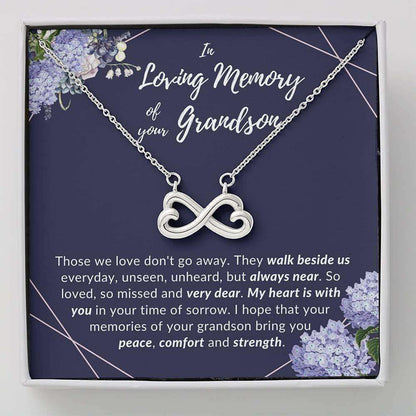 Loss Of Grandson Necklace, In Memory Of Your Grandson, Grief, Sympathy, Remembrance Rakva