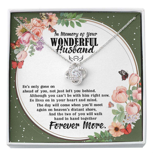 Loss Of Husband Gift, Gift For Newly Widowed, Sympathy Gift For Loss Of Husband, Memorial For Loss Of Husband, Bereavement Custom Necklace Rakva