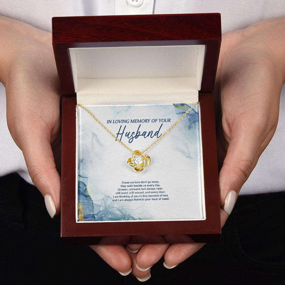 Loss Of Husband Necklace Gift, Husband Remembrance Necklace, Sympathy Gift, Husband Memorial Gift, Keepsake Gift, Bereavement Gift, Custom Necklace Rakva