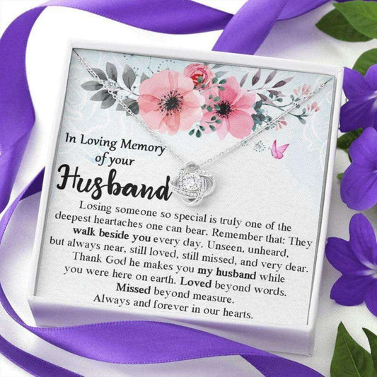 Loss Of Husband Necklace, Widow Gift Loss Of Husband, Sympathy Gift, Loss Of Husband, Memorial Gift, Bereavement Necklace Rakva