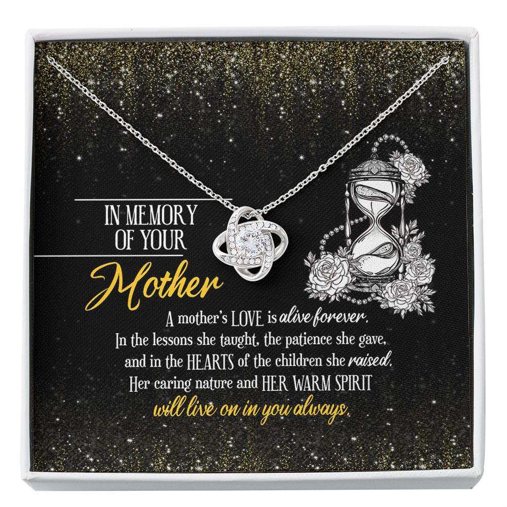 Loss Of Mother Gift, Grief Gift, Mother Condolence Gift, Sympathy Gift, Mom Remembrance Necklace, Mother Memorial Gift, Angel Mom Gift Custom Necklace Rakva