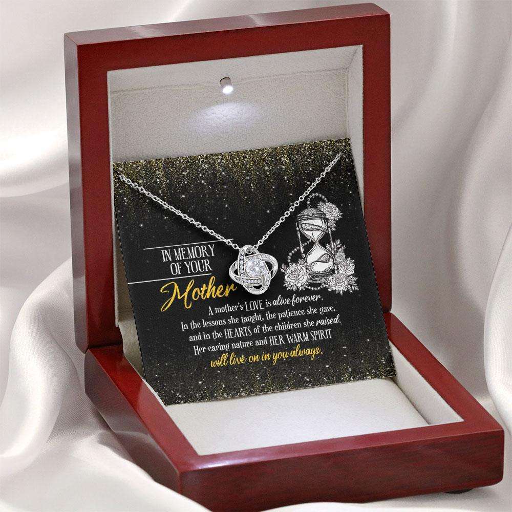 Loss Of Mother Gift, Grief Gift, Mother Condolence Gift, Sympathy Gift, Mom Remembrance Necklace, Mother Memorial Gift, Angel Mom Gift Custom Necklace Rakva