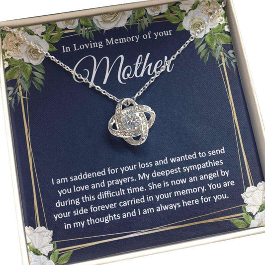 Loss Of Mother Gift, Mother Memorial Gift, Mother Remembrance Necklace, Sympathy Gift, Grief Gift, Gift For Friend, Bereavement Keepsake Rakva