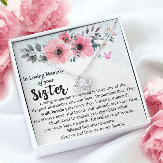 Loss Of Sister Necklace, Memorial Gift For Loss Of Sister Gift For Mother, Sister Memorial Gift, Sister Passing Jewelry, Sympathy Gift Rakva