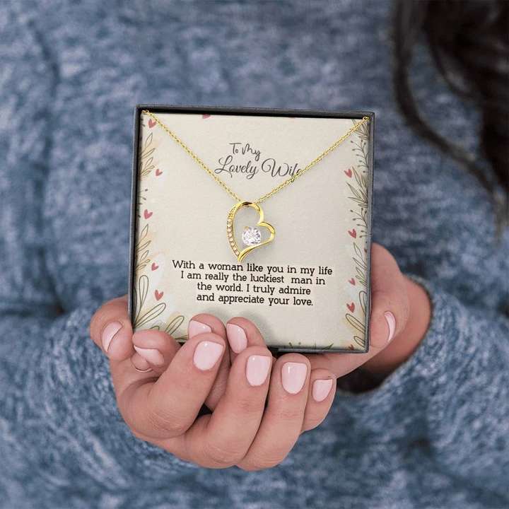 Lovely Gift For Wife From Husband - 925 Sterling Silver Pendant For Karwa Chauth Rakva