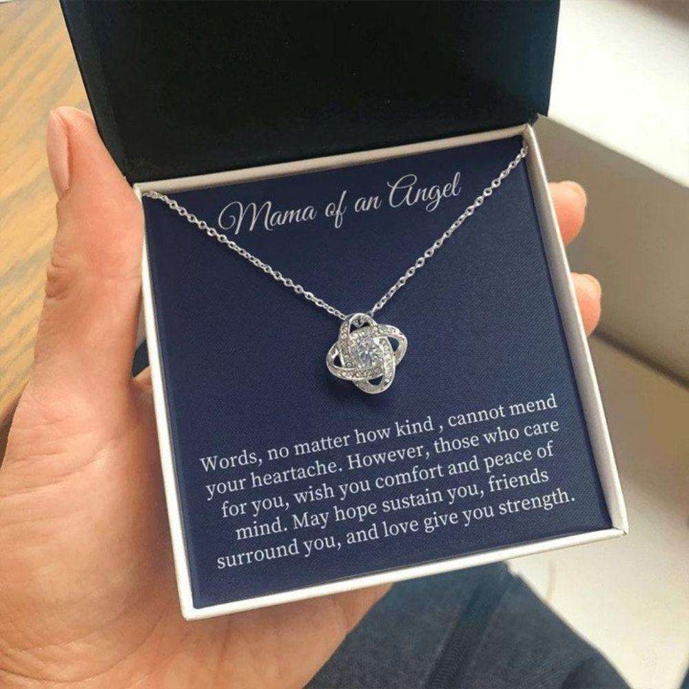 Mama Of An Angel Necklace, Child Loss Gift, Condolence Gift, Baby Loss Gift, Miscarriage Gift, Loss Of Baby, Sympathy Gift Rakva