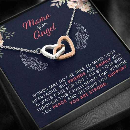 Mama Of An Angel Necklace, Child Loss Gift, Condolence Gift, Baby Loss Gift, Miscarriage Gift, Loss Of Baby, Sympathy Rakva