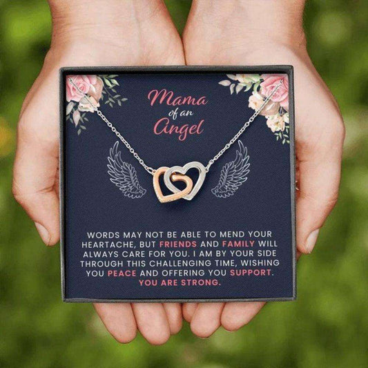Mama Of An Angel Necklace, Child Loss Gift, Condolence Gift, Baby Loss Gift, Miscarriage Gift, Loss Of Baby, Sympathy Rakva