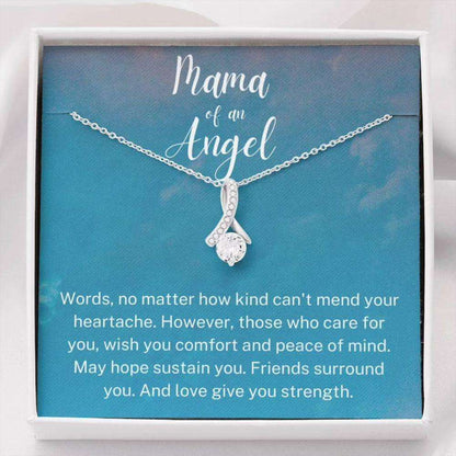 Mama Of An Angel Necklace, Child Loss Gift, Condolence Gift, Baby Loss Gift, Miscarriage Gift Necklace Rakva