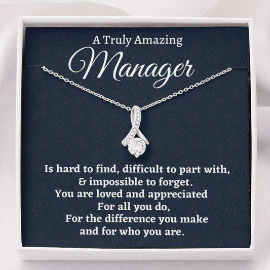 Manager Necklace, Manager Gift, Appreciation Gift For A Manager, Beautiful Necklace, Manager Gift Rakva