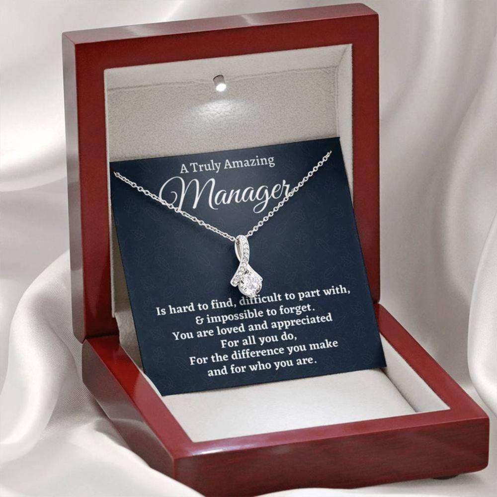 Manager Necklace, Manager Gift, Appreciation Gift For A Manager, Beautiful Necklace, Manager Gift Rakva