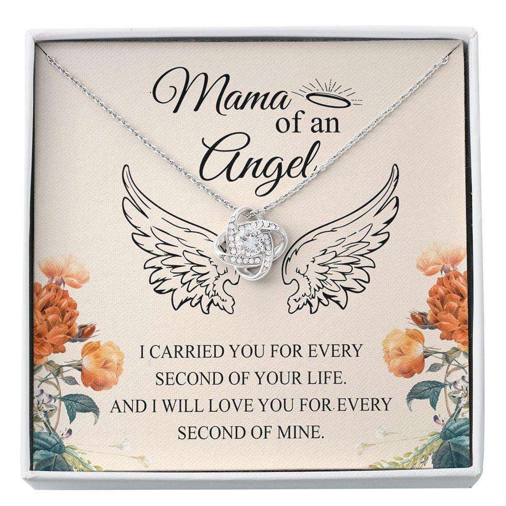 Memorials Necklace, Mama Of An Angel: Miscarriage Necklace Gift, Sorry For Your Loss, Angel Baby Bereavement Gift, Custom Necklace Rakva