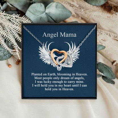 Memorials Necklace, Mama To An Angel Miscarriage Necklace Gift, Angel Baby, Pregnancy Loss Gift, Bereavement Gift Rakva
