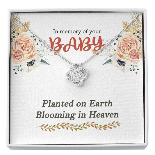 Memorials Necklace, Miscarriage Sympathy Gift, Infant Loss, Angel Baby, Lost A Baby, Gift For Someone Who Had A Miscarriage Rakva