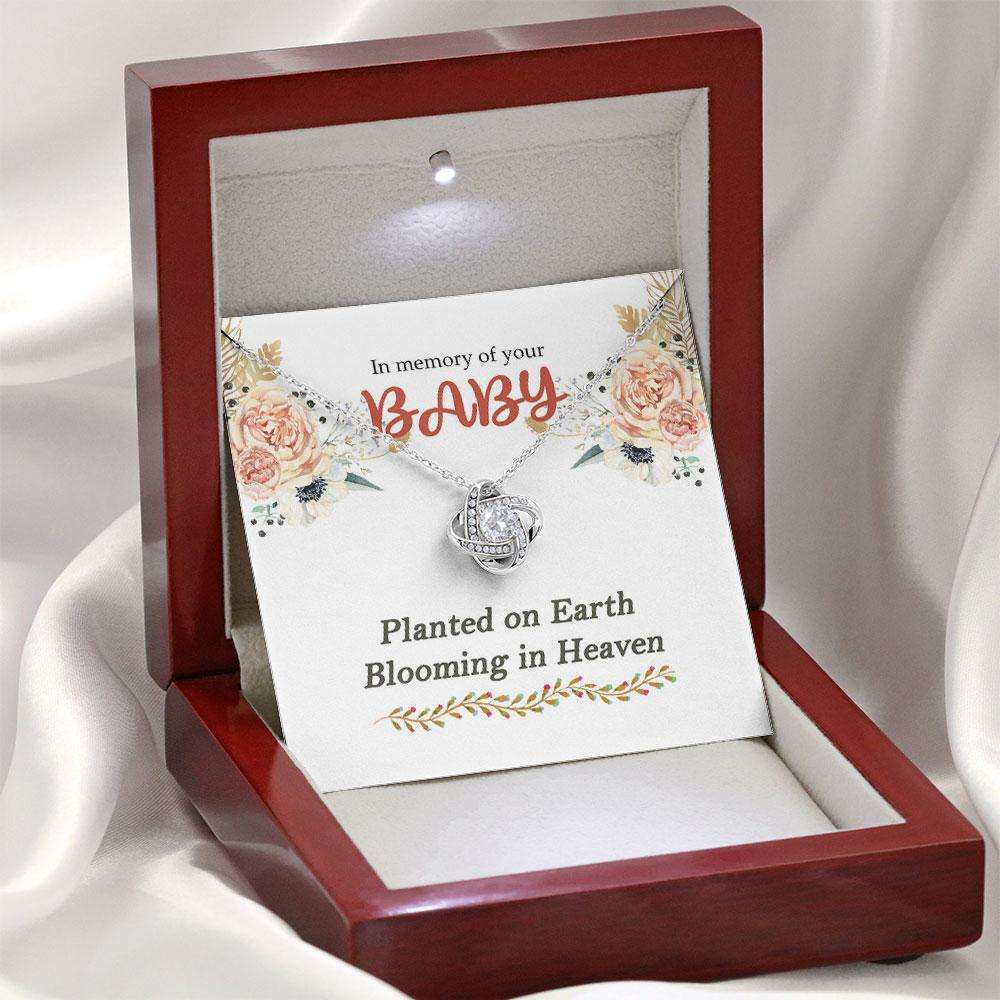 Memorials Necklace, Miscarriage Sympathy Gift, Infant Loss, Angel Baby, Lost A Baby, Gift For Someone Who Had A Miscarriage Rakva