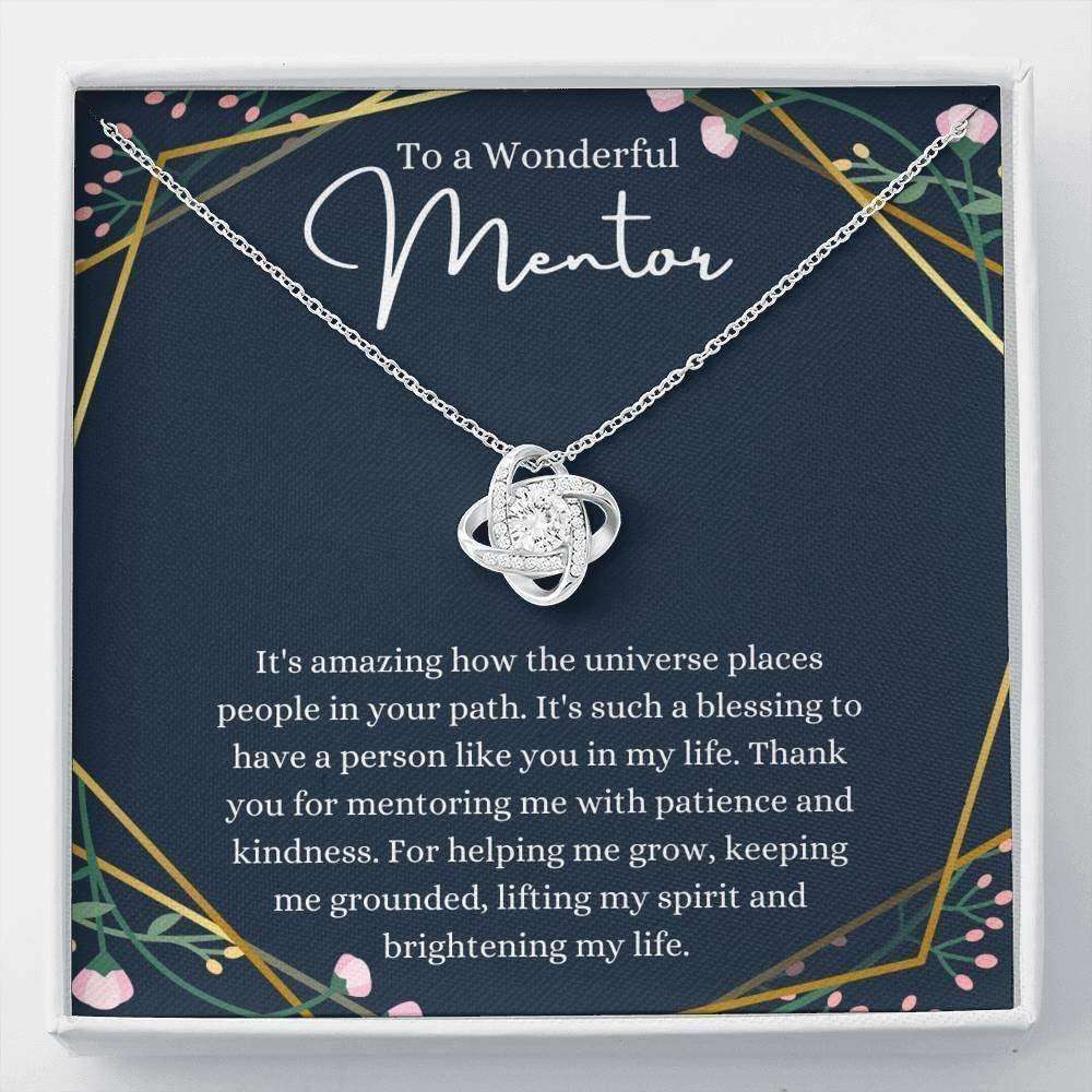 Mentor Gift For Women Necklace, Gift For Boss, Teacher, Professor, Tutor, Thank You Gifts For Friend Rakva