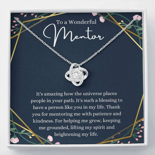 Mentor Gift For Women Necklace, Gift For Boss, Teacher, Professor, Tutor, Thank You Gifts For Friend Rakva