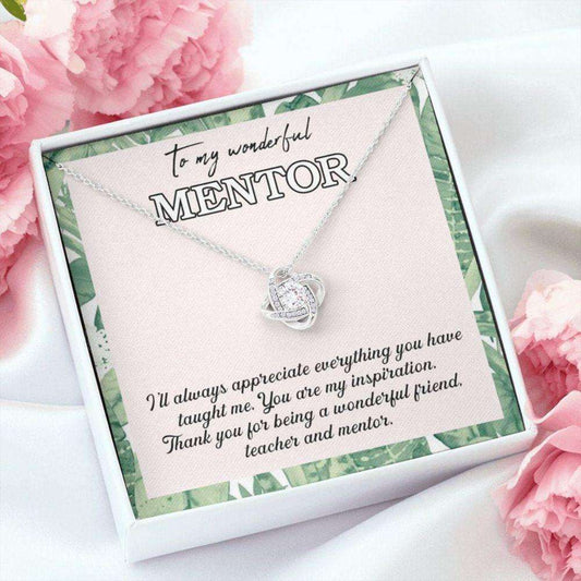 Mentor Gift Necklace, Mentor Thank You, Mentor Appreciation, Teacher, Professor, Tutor, Thank You Gift For Women Rakva