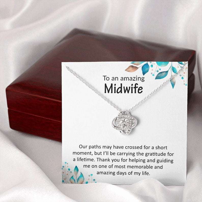 Midwife Necklace Gift, Midwife Appreciation Gift, Thank You Gift For Midwife, Labor And Delivery Nurse Thank You Gifts, Midwife Gift Necklace Rakva
