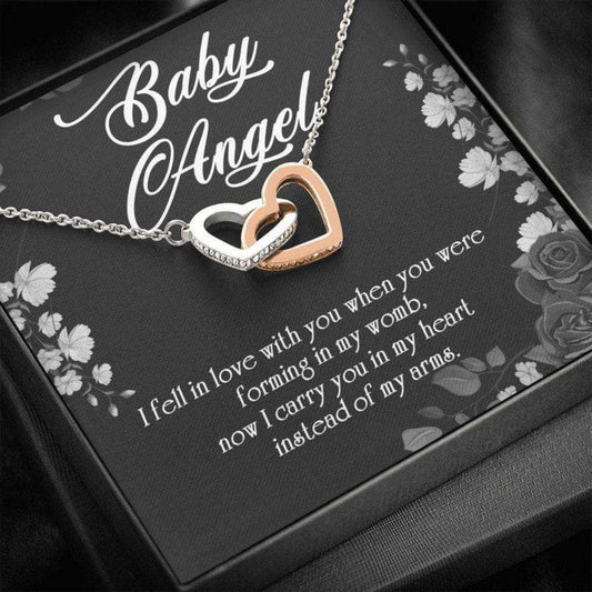 Miscarriage Necklace For Moms, Miscarriage Gift, Grieving Mom Gift, Loss Of Baby Gift, Pregnancy Loss Of Child Gift For Moms, Sympathy Gift Rakva