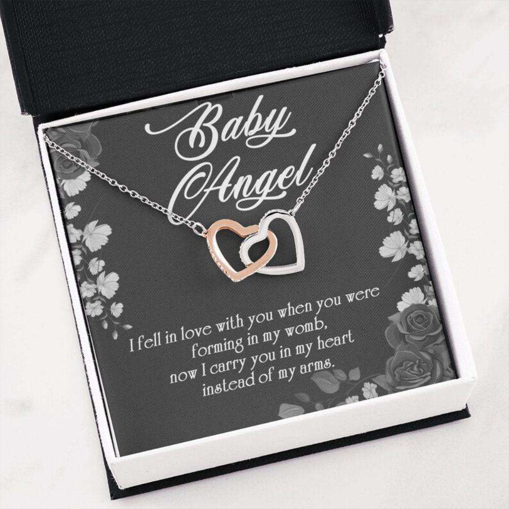 Miscarriage Necklace For Moms, Miscarriage Gift, Grieving Mom Gift, Loss Of Baby Gift, Pregnancy Loss Of Child Gift For Moms, Sympathy Gift Rakva