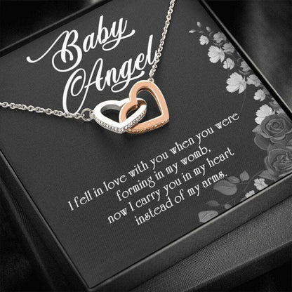 Miscarriage Necklace For Moms, Miscarriage Gift, Grieving Mom Gift, Loss Of Baby Gift, Pregnancy Loss Of Child Gift For Moms, Sympathy Gift Rakva