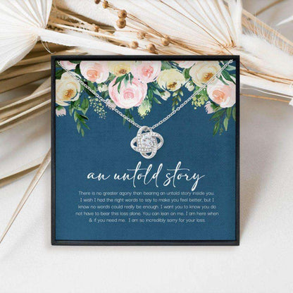 Miscarriage Necklace Gift, Baby Loss Sympathy Gift, Condolence Gift, Memorial Gift, Infant Loss Bereavement Necklace Rakva