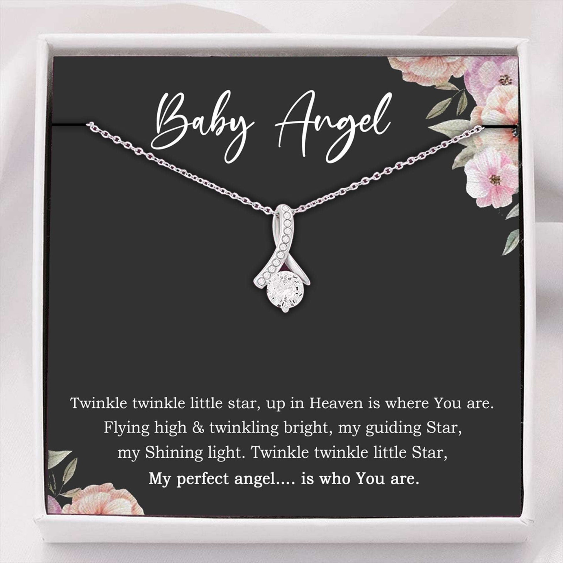 Miscarriage Necklace, Miscarriage Keepsake, Pregnancy Loss, Loss Of Child Gift, Bereavement Necklace Rakva