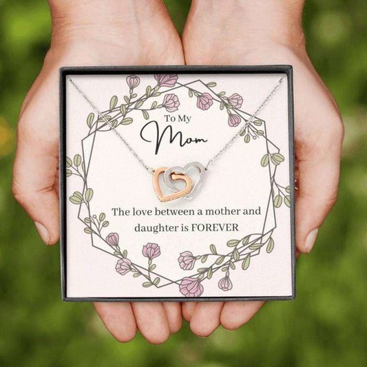 Mom Necklace, Daughter Necklace, The Love Between A Mother And Daughter Is Forever Necklace Gifts For Daughter Rakva