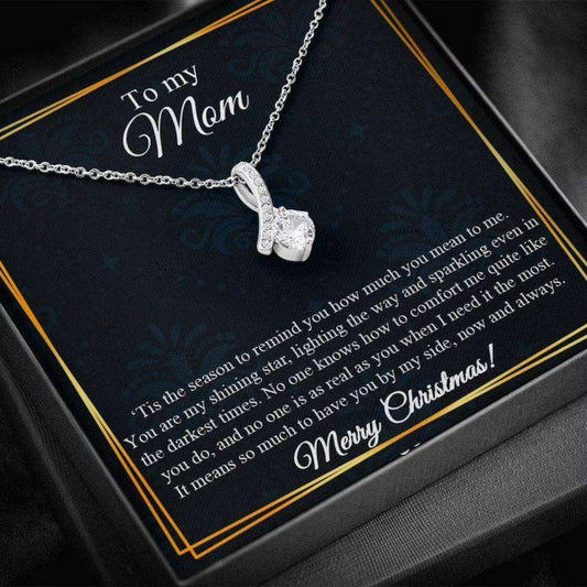 Mom Necklace, Gift For Mom On Christmas Day, Christmas Gift For Mom, Mother’S Day Necklace Rakva