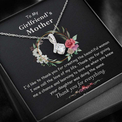 Mom Necklace, Gifts For Girlfriend’S Mom, Girlfriends Mom Birthday Christmas Gift Rakva