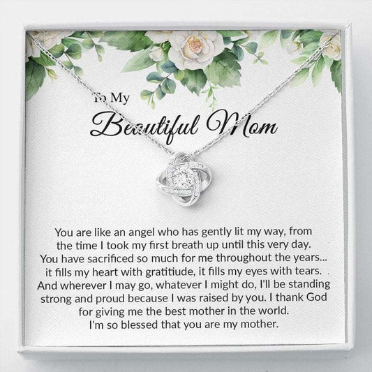 Mom Necklace, Groom To Mother Gift, Son To Mother On Wedding Day Necklace, Mother Of The Groom Gift From Son, Mom Wedding Gift Gifts for Mother (Mom) Rakva