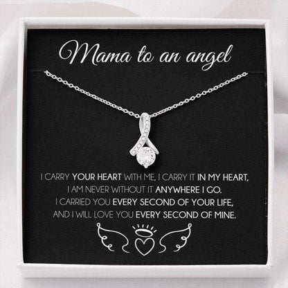 Mom Necklace, Mama To An Angel Necklace, Miscarriage Gift, Miscarriage Keepsake, Pregnancy Loss Rakva