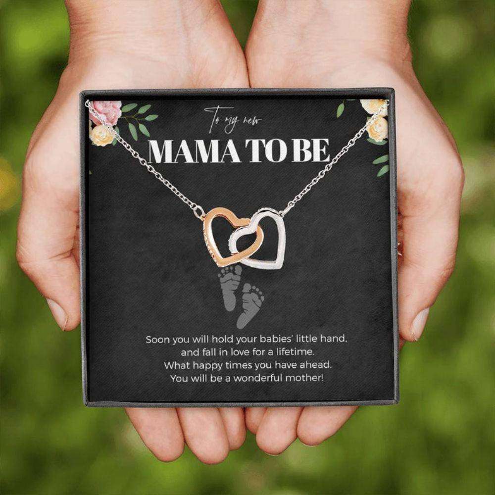 Mom Necklace, Mama To Be Necklace “ Pregnancy Gift For First Time Mom, Best Friend, New Mom Rakva