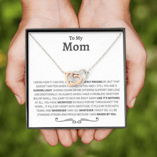 Mom Necklace, Mom Poem Necklace, Gift For Mom From Daughter, Meaningful Gift For Mom Gifts For Daughter Rakva